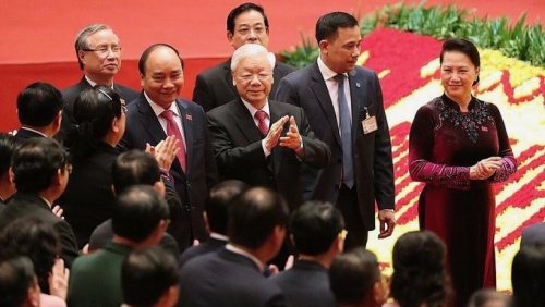 Vietnam Trong re-elected