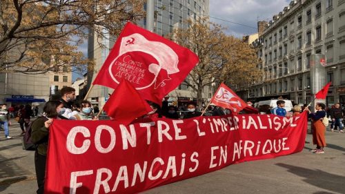 Anti-imperialist protests-France