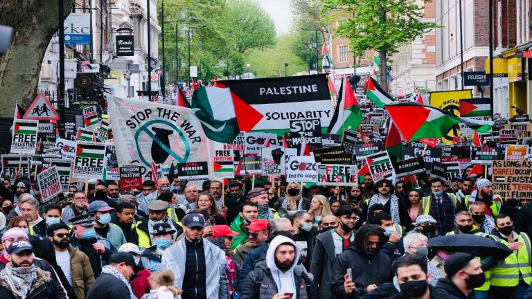 Palestine solidarity demonstrations witnessed across Europe : Peoples ...