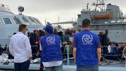 Migrant boat capsizes Libya