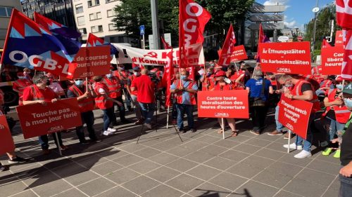 Luxembourg Protests