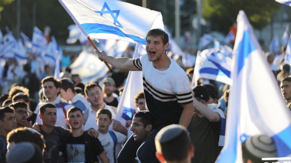 Israeli right wing march