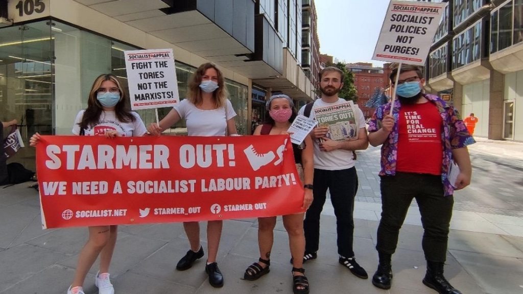 Protests in UK against Labour Party’s internal purge of the leftists ...