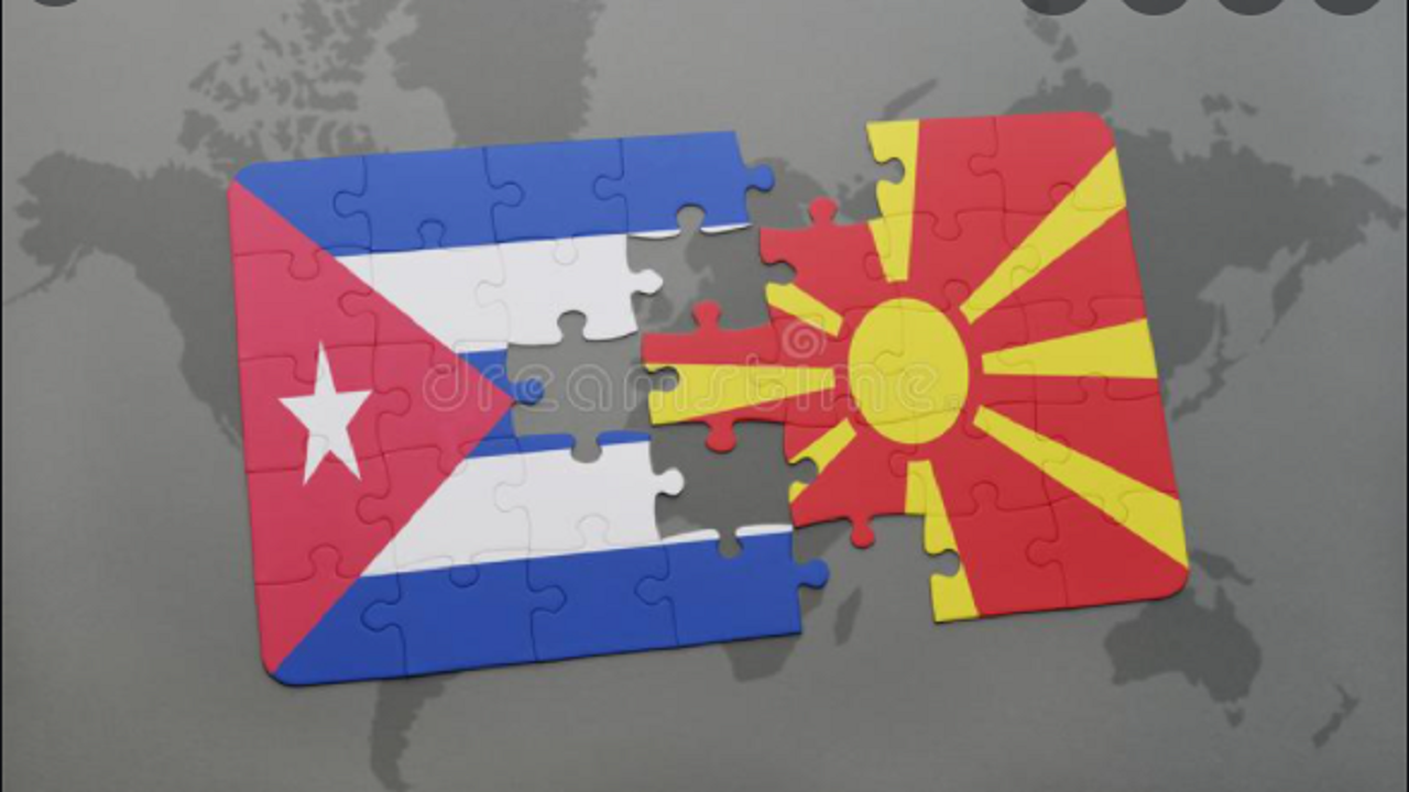 Leftists solidarity with Cuba-North Macedonia