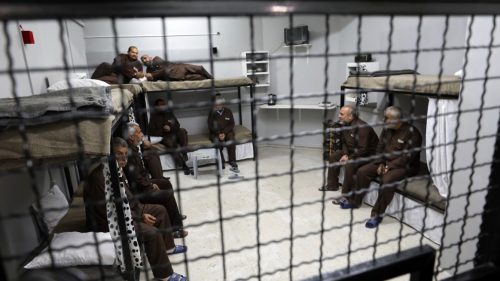 Palestinians on hunger strike