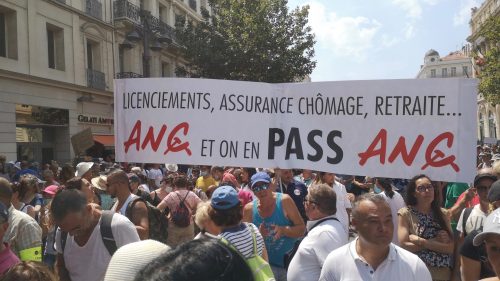 Protests against new COVID regulations-Europe