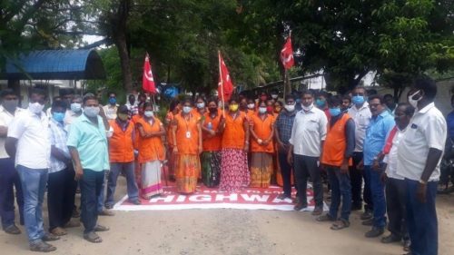 Workers strike India