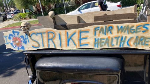 US Hollywood strike