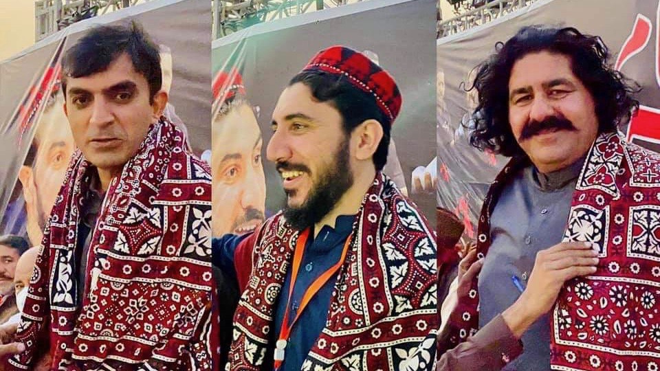 PTM leaders indicted Pakistan