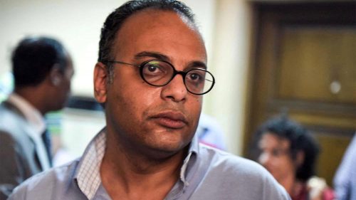 Egyptian activist Hossam Bahgat