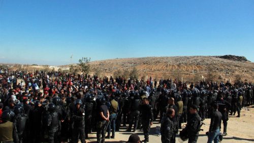 Protest in Tunisia