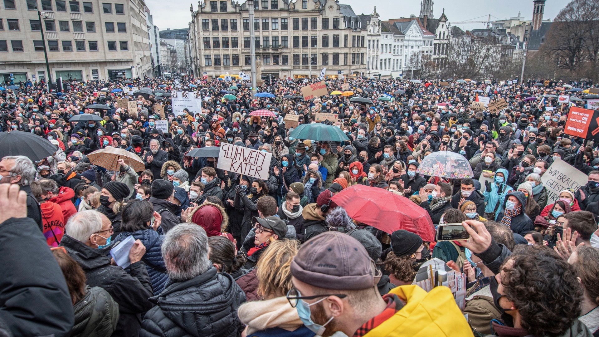 Artists Protest- Belgium (1)