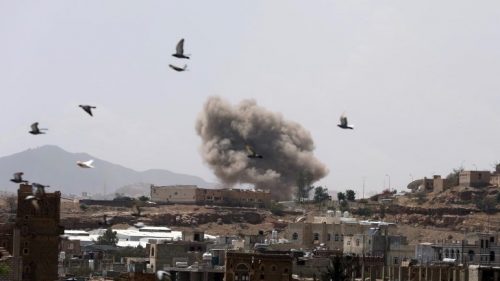 Saudi airstrikes in Yemen