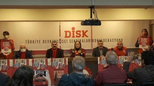 Turkey workers' protest