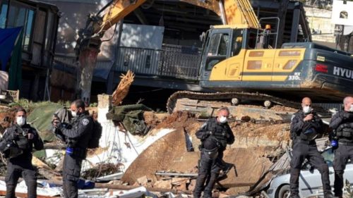 Israeli demolition of Palestinian homes