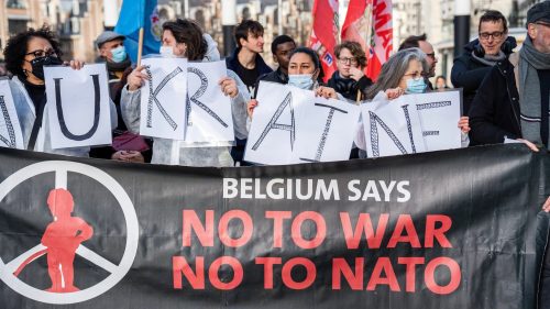 Anti-war Protest - Belgium