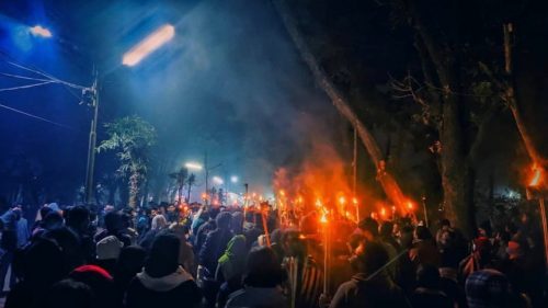 Bangladesh students protest