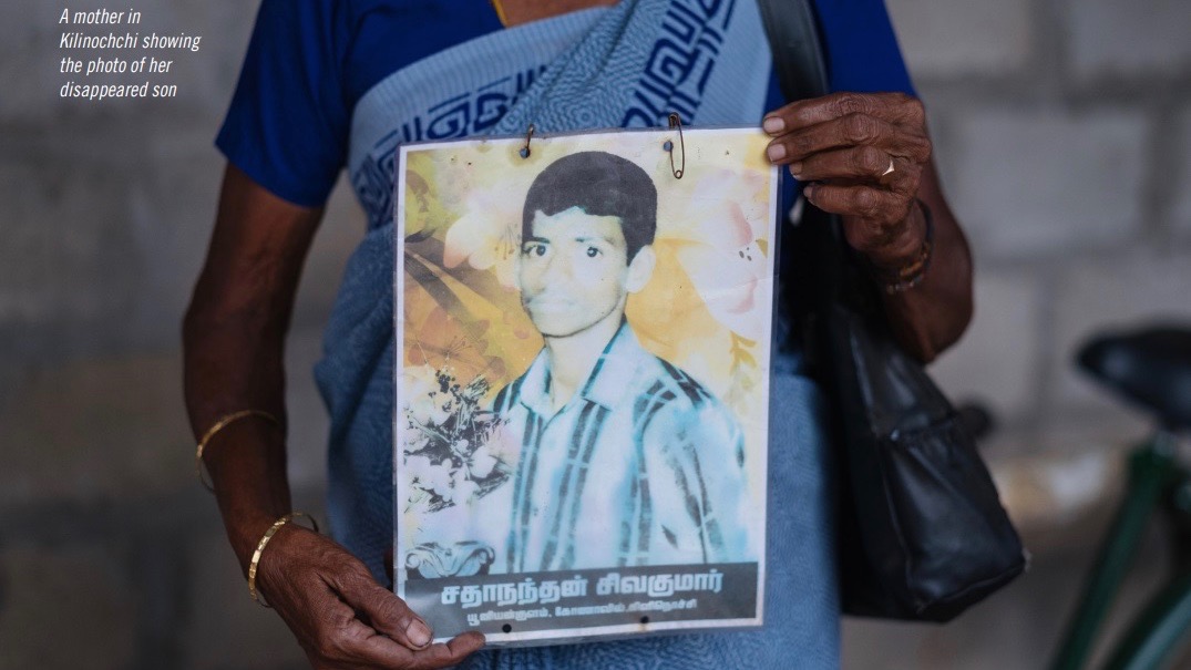 Sri Lanka Amnesty report enforced disappearances