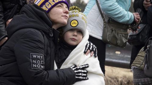 Ukrainian refugees
