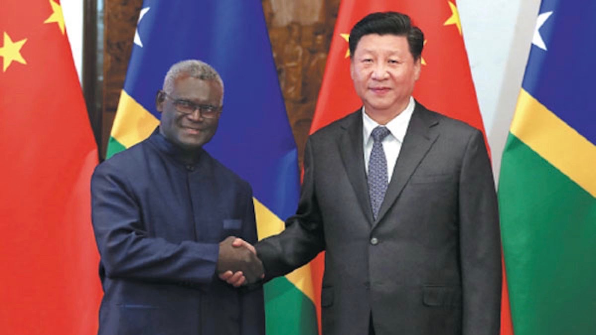 China-Solomon Islands deal