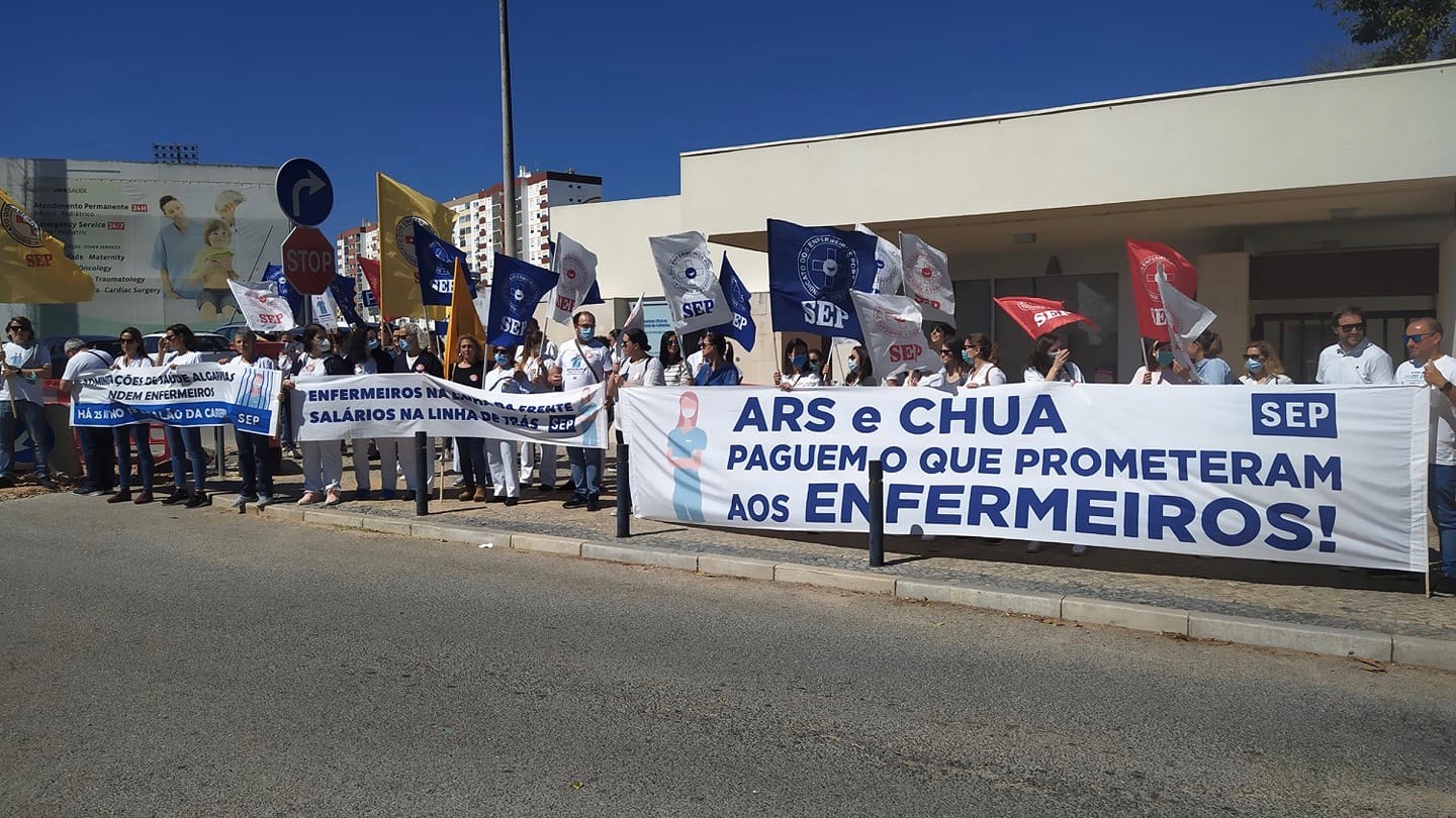 Portugal nurses strike