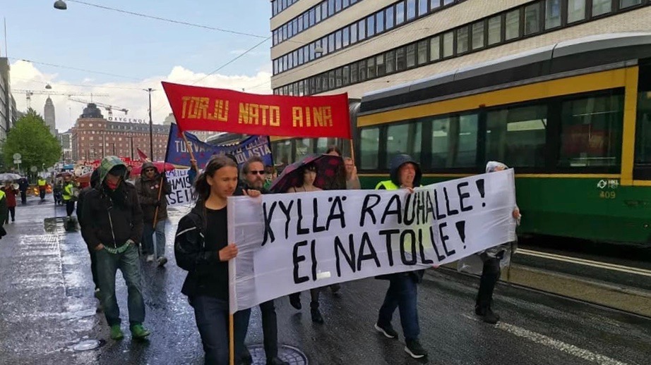 Anti-NATO Protest - Finland 1