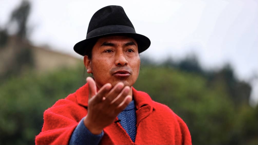 Ecuadorian Indigenous leader Leonidas Iza released on parole : Peoples ...