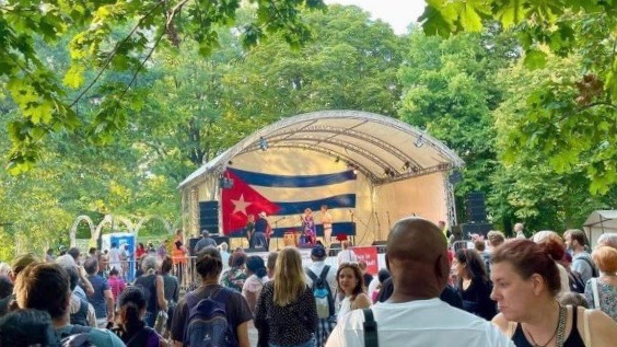 Cuba solidarity event Berlin