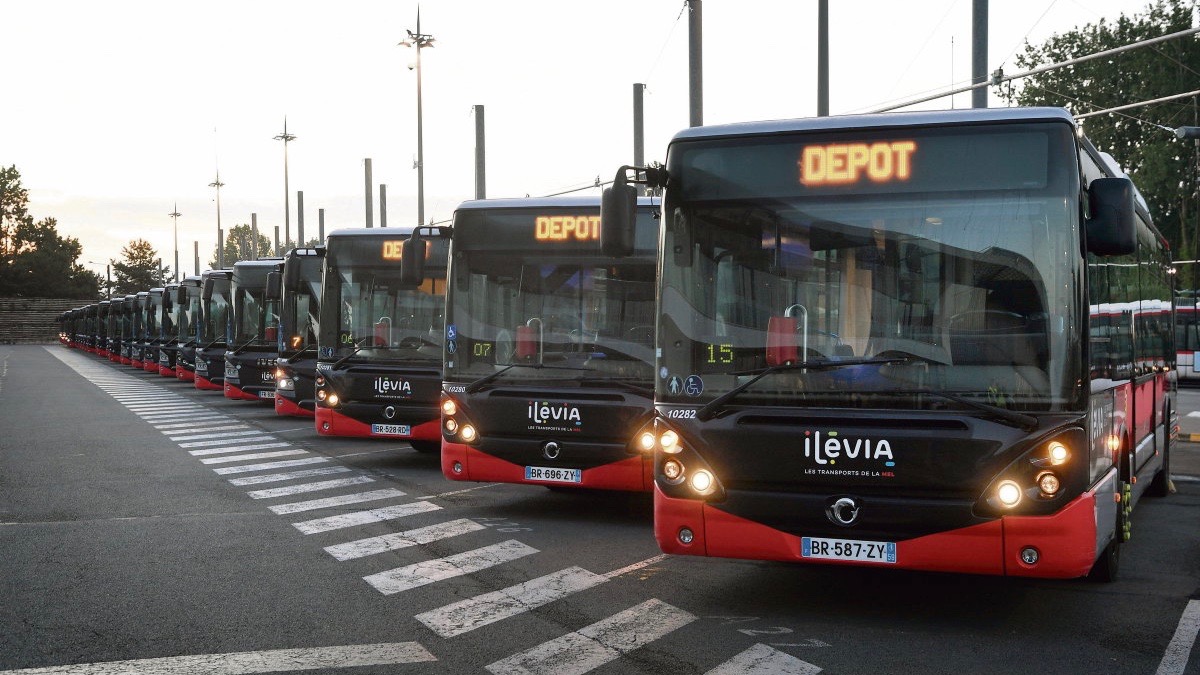 France transport workers protest