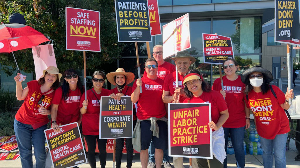 Striking Kaiser Permanente workers take on the mental healthcare crisis