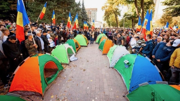 Pro EU Moldovan Government Comes Under Attack As Cost Of Living Crisis   21 09 Moldova Protests 768x432 