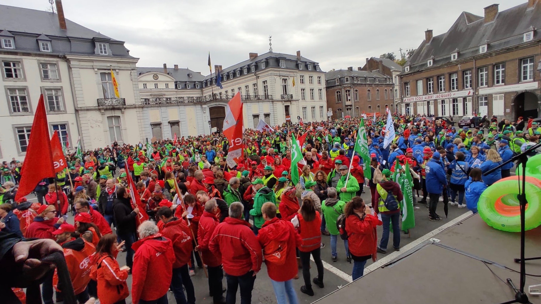 Teachers Protest - Belgium 1