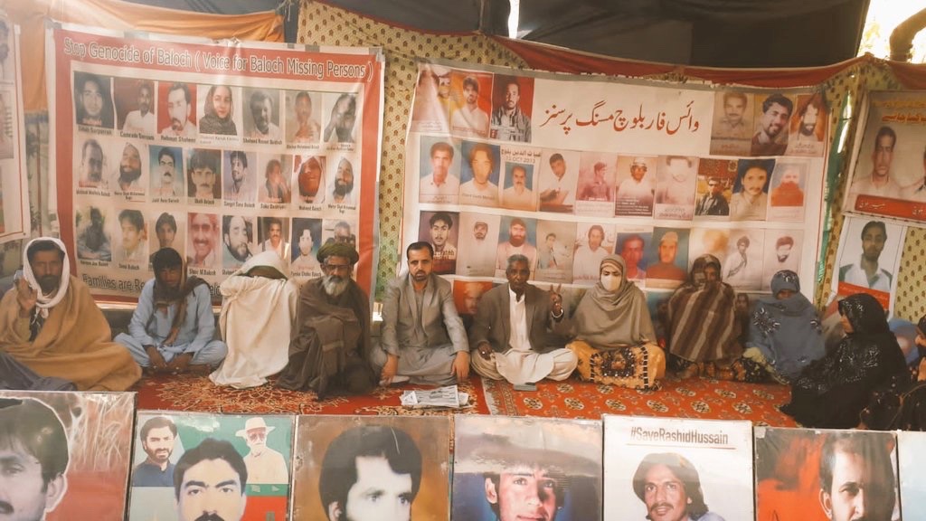 Baloch missing persons Pakistan