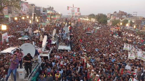 Long march Pakistan