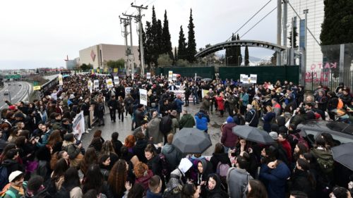 Artists' Protest - Greece