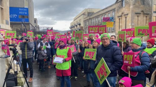 Teachers' Strike - Scotland