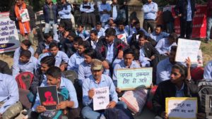 Zydus workers protest India
