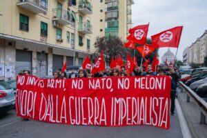 Dock workers Protest - Italy 2