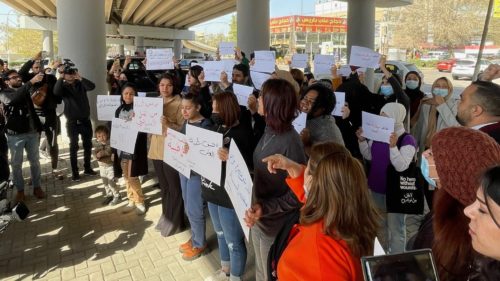 Iraq protest against honor killing