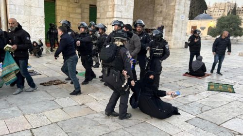 Israeli attack in Al-Aqsa