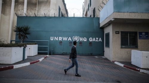 UNRWA workers strike