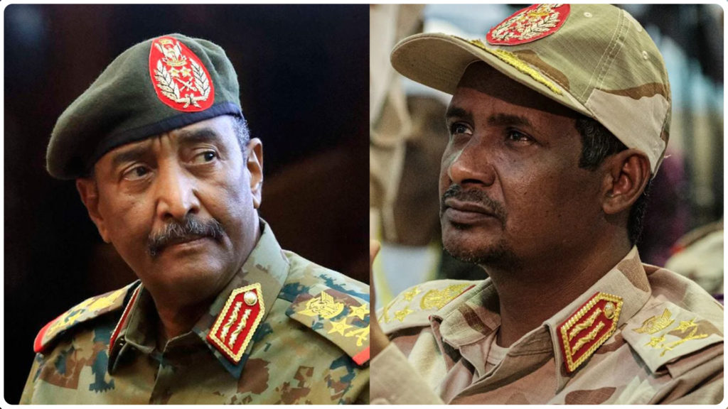 As Army and Rapid Support Forces battle it out, Sudanese left calls for ...