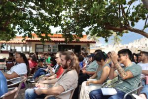 Youth brigade in Cuba