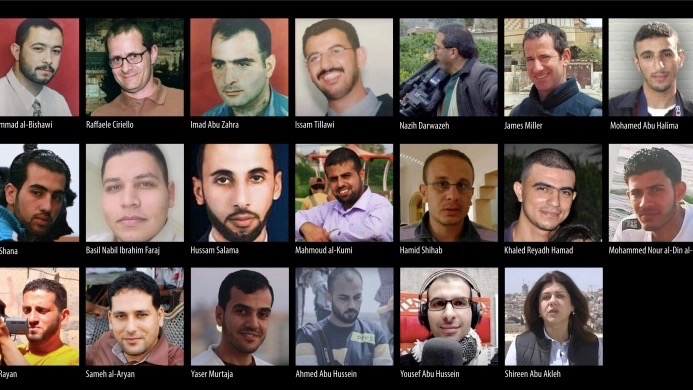 CPJ report on journalists killed by Israel