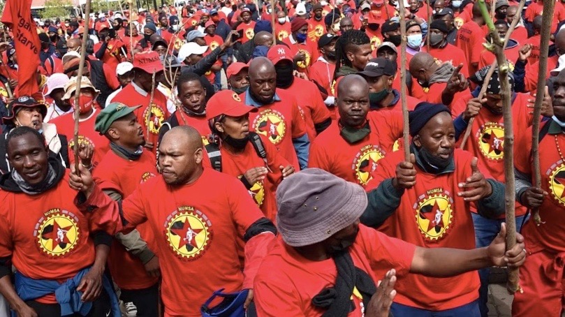 NUMSA South Africa May Day