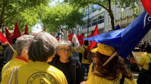 Nurses strike for safe staffing Portugal