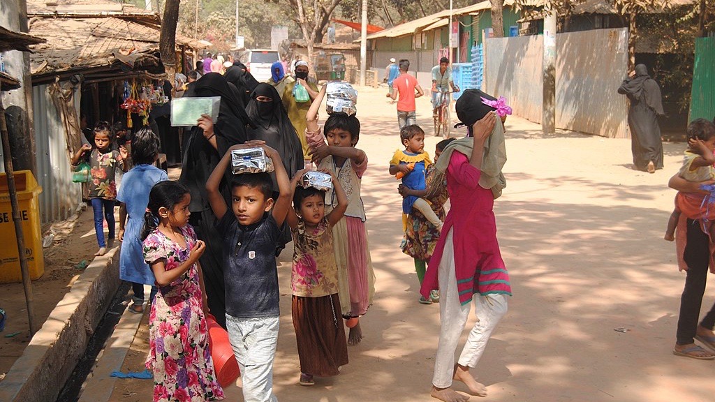 Rohingya refugess Cox Bazar Bangladesh