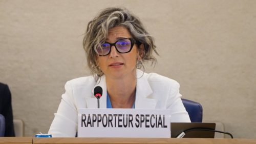 Francesca Albanese report