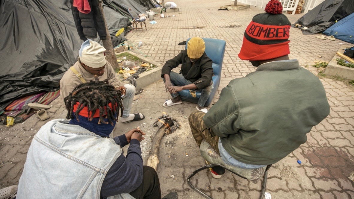 Sub-Saharan migrants Tunisia