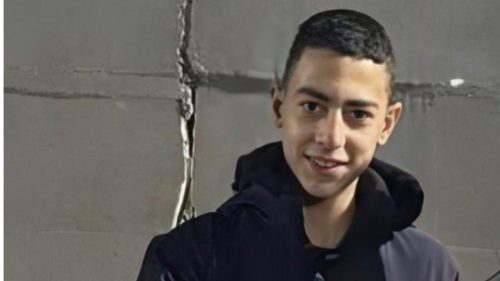 Palestinian minor killed